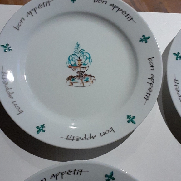 Paris Bistro plates - Picture 3 of 11